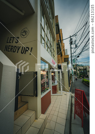 澀谷貓街附近的東京風光的城市風光 66213185