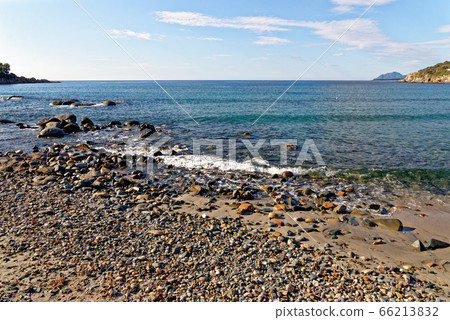 Landscape of Bathing beach Porto Frailis on the 66213832