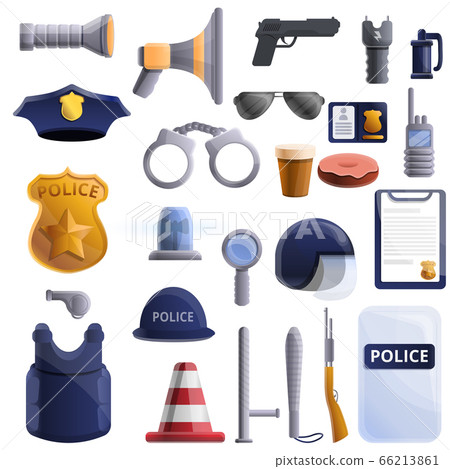 policeman tools clipart pictures