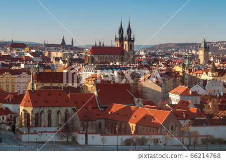 Old Town of Prague with surrounding area 66214768