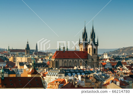 Old Town of Prague with surrounding area 66214780