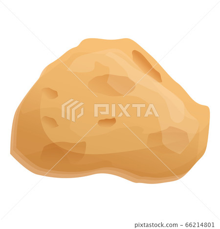 Aquarium stone icon, cartoon style Aquarium stone icon, cartoon style 66214801