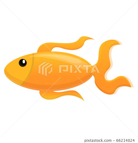 Goldfish icon, cartoon style Goldfish icon, cartoon style 66214824