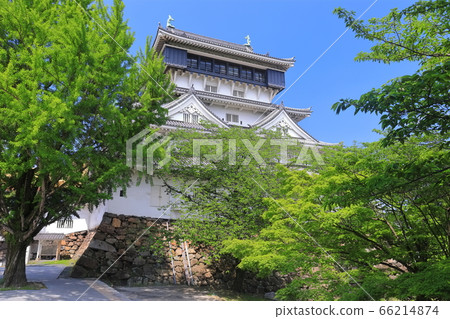 [Fukuoka Prefecture] Fresh green Kokura castle tower 66214874