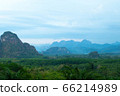 Beautiful views of the mountains in Thailand. 66214989