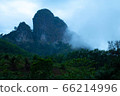 Beautiful views of the mountains in Thailand. 66214996