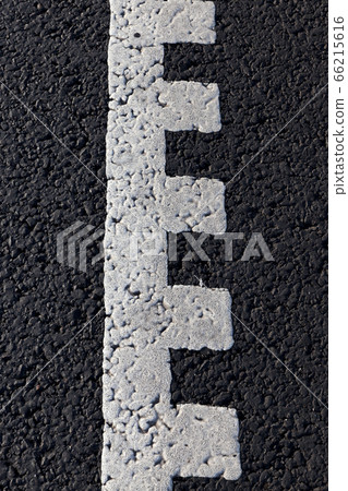 modern white road markings modern white road markings 66215616