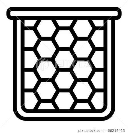 Honey frame icon, outline style 66216413