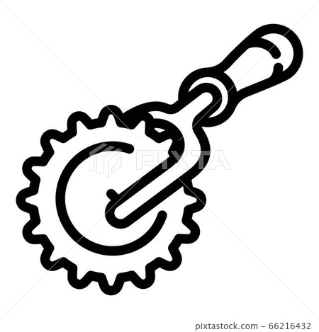 Apiary wheel tool icon, outline style Apiary wheel tool icon, outline style 66216432
