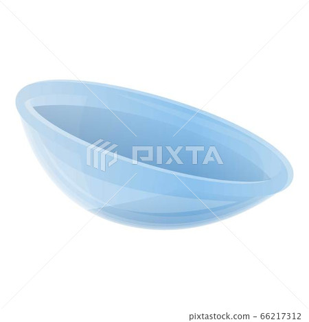 Contact Lens Icon, Cartoon Style - Stock Illustration [66217312] - PIXTA