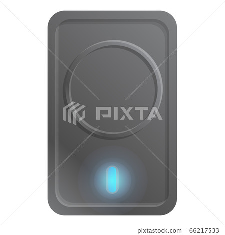 Gigabyte hard drive icon, cartoon style 66217533