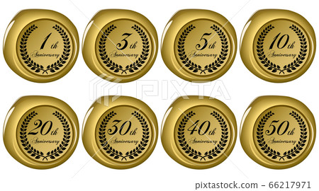 Anniversary (sealing wax) 66217971