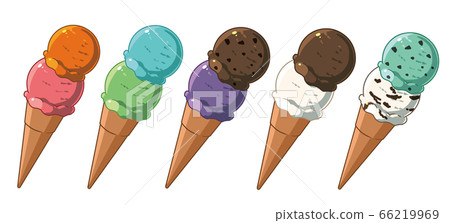 Two-stage ice cream 66219969