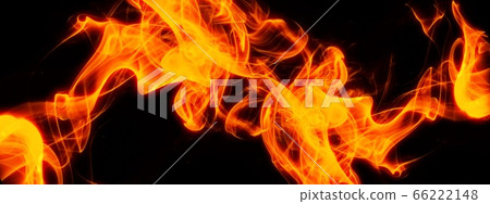 Burning abstract flame Burning abstract flame 66222148