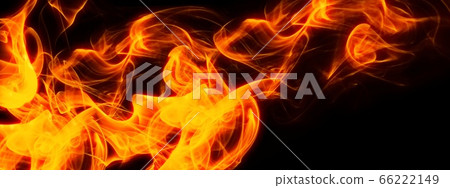 Burning abstract flame Burning abstract flame 66222149