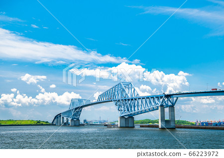 Tokyo Gate Bridge seen from Wakasu Seaside Park, Tokyo Tokyo Gate Bridge seen from Wakasu Seaside Park, Tokyo 66223972