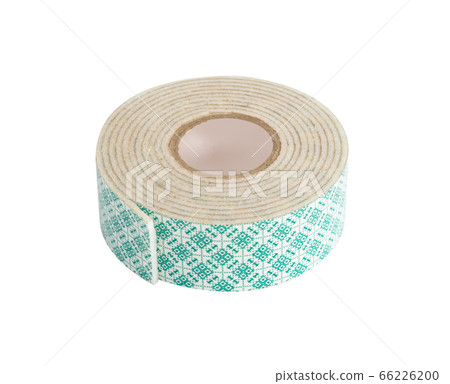 Double-sided adhesive isolated on whit background 66226200