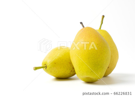 pears isolated on white 66226831