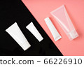 white realistic glossy cosmetic tubes 66226910