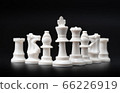 chess isolated on black 66226919