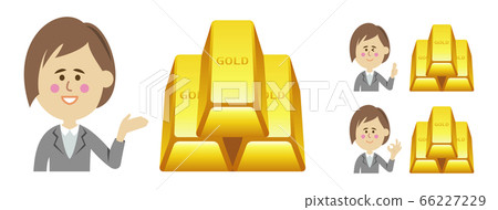介紹黃金投資的插圖圖像 66227229