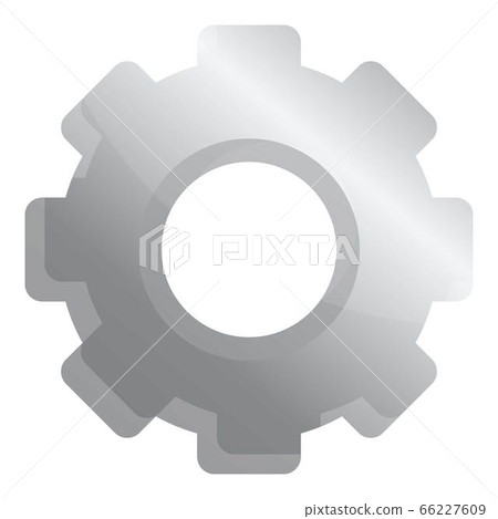 Gear cog icon, cartoon style 66227609