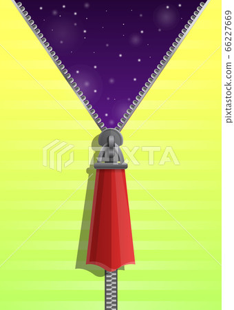 Zipper concept banner, cartoon style Zipper concept banner, cartoon style 66227669
