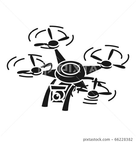 Research drone icon, simple style Research drone icon, simple style 66228382