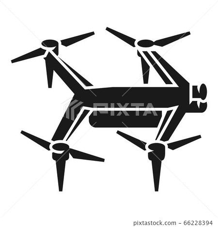 Big drone icon, simple style Big drone icon, simple style 66228394