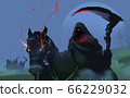 Digital illustration painting design style the four horsemen The Four Horsemen of the Apocalypse. 66229032