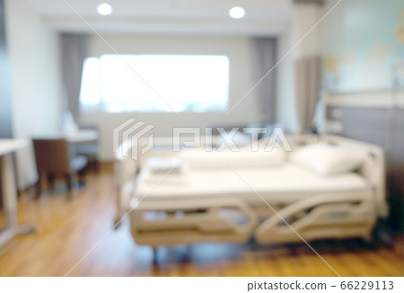 Abstract beautiful blur hospital interior  66229113