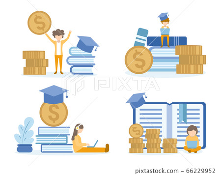 Men happy with money. Student learning investment Men happy with money. Student learning investment 66229952