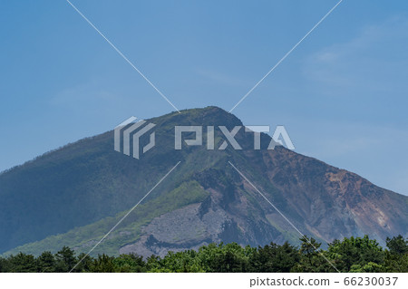 福島縣北鹽原村五木沼自然探索路Bandaisan的風景 66230037