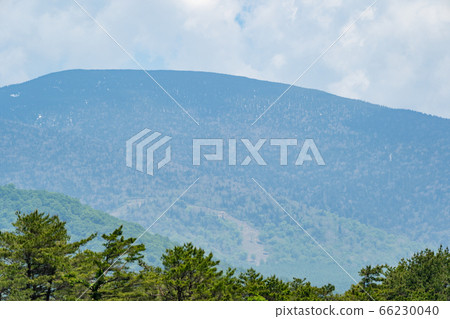 福島縣北鹽原村五木沼自然探索路Bandaisan的風景 66230040