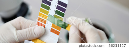 Litmus paper shows acidity, chemical analysis 66231127