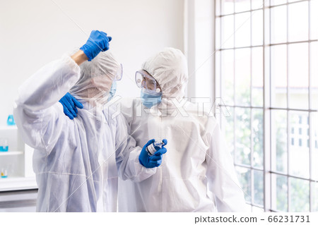 Scientists celebrating 66231731