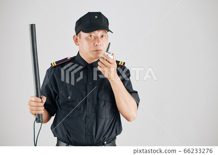 Serious police officer 66233276