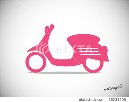 scooter retro icon 66235206