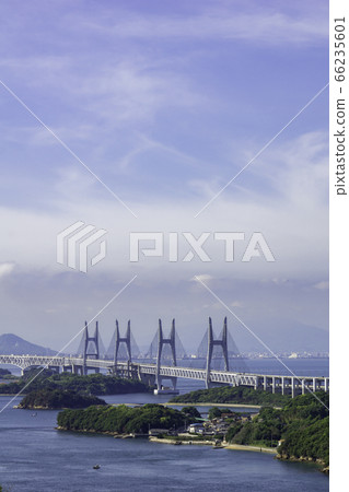 岡山縣倉敷市石石島大橋和巖谷島大橋 66235601