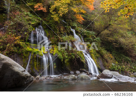 [2019] Yamanashi Prefecture Hokuto City Autumn Fall Waterfall 66236108