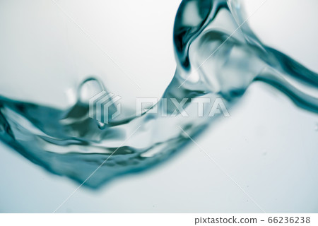 Background of pure water wave is swaying in the glass. Background of pure water wave is swaying in the glass. 66236238