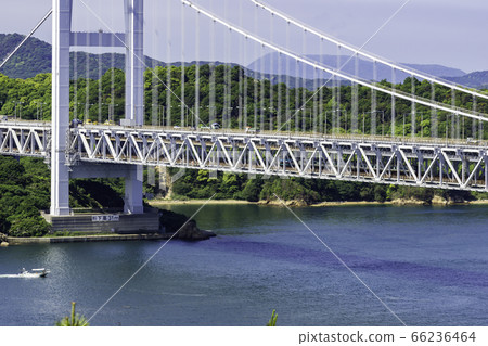 Seto Ohashi and Seto Ohashi Line Kurashiki City, Okayama Prefecture 66236464