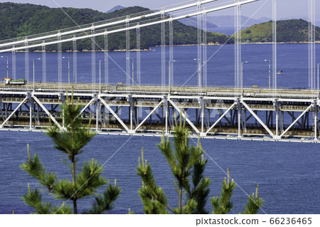 Seto Ohashi and Seto Ohashi Line Kurashiki City, Okayama Prefecture 66236465