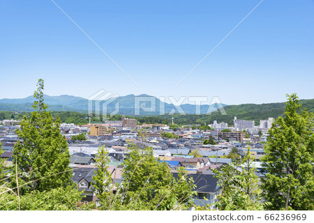 Residential area in the suburbs 66236969