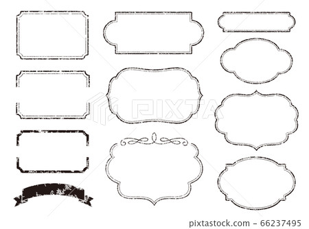 Set of retro frames 66237495