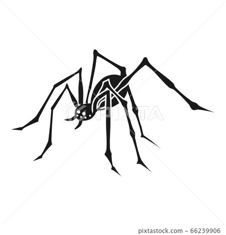 Spider icon, simple style 66239906