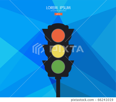 Traffic light icon, vector illustration, eps 10 Traffic light icon, vector illustration, eps 10 66241019
