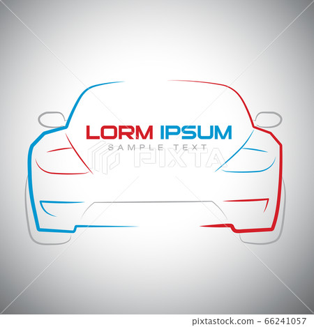 abstract car sport racing logo template vector abstract car sport racing logo template vector 66241057