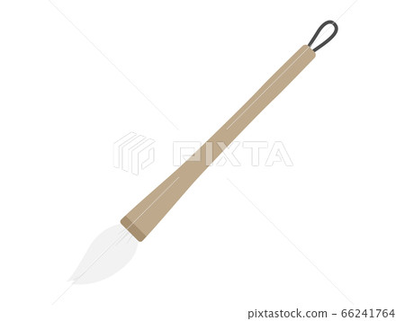 Calligraphy brush illustration 66241764
