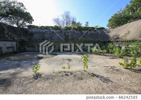 廣島縣竹原市Okunoshima電池的南部 66242585
